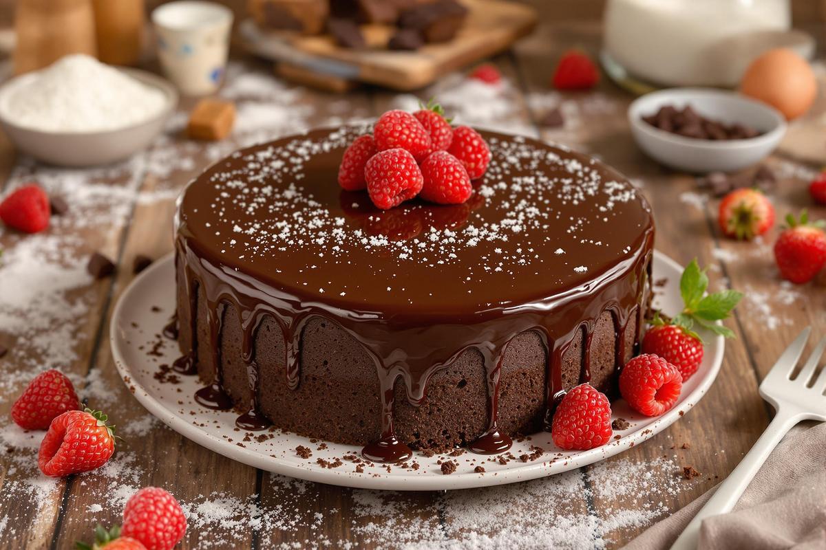 Gâteau au chocolat fondant !